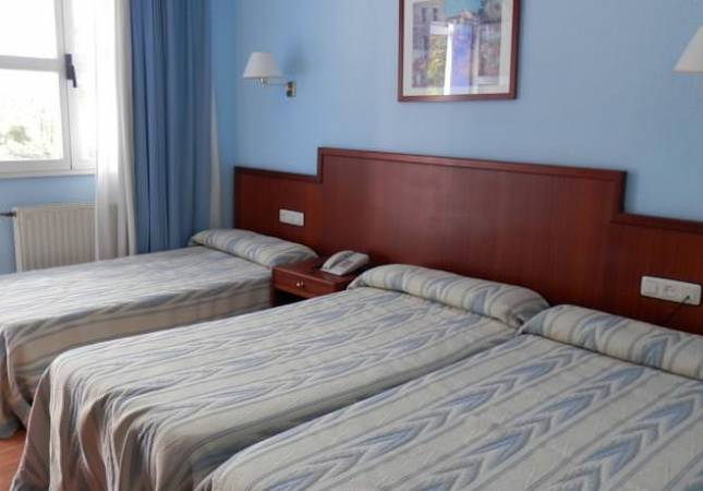 Espaciosas habitaciones en Hotel Vega del Sella. Disfrúta con los mejores precios de Asturias